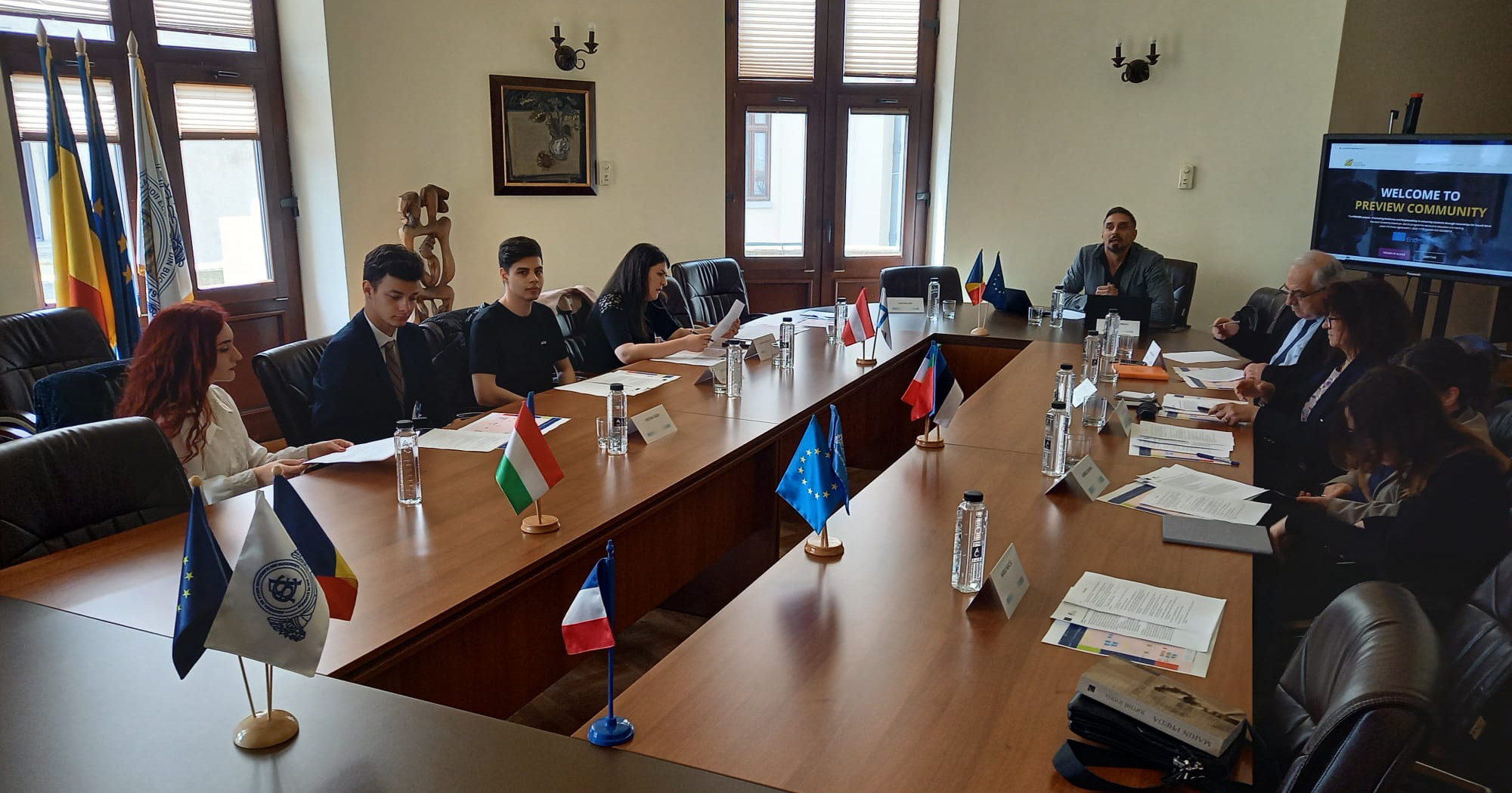 Preview Project (Erasmus +), Focus Group at Bucharest University of Economic Studies
