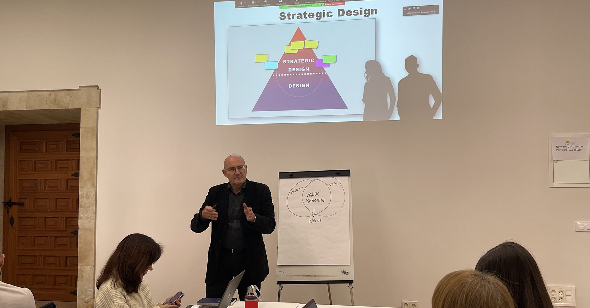 Service Design Methodology laboratory in Salamanca